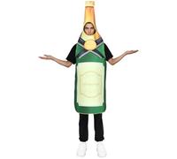 EraSpooky Celebrazione dello champagne adulto costume divertente di Halloween bottiglia per le donne da uomo