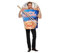 EraSpooky Costume da ciotola per noodle per adulti unisex per uomini e donne cibo divertente vestito per feste di Halloween