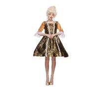 EraSpooky Costume da donna Marie Antoinette Rococò Deluxe - Abito da nobildonna francese del XVIII secolo per Halloween, cosplay e feste a tema