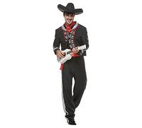 EraSpooky Costume Mariachi da uomo Costumi del Giorno dei Morti per uomo Dia de los Muertos XL