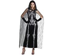 EraSpooky Scheletro Ragnatela Donna Halloween Costume
