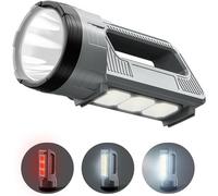 ErayLife Multifunzionale Torcia a LED Ricaricabile, 6 Modalità, 6000 lm