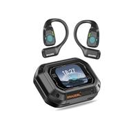 ERAZERL XP6 AI Translator Earbuds, Real Time Translation Open Earbuds con Bluetooth 5.4, può tradurre 134 lingue e traduzione parlata, con display OLED HD, adatto per Android e IOS