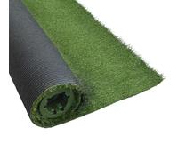 Erba artificiale 12 mm. Rotolo 2 x 25 metri. Tappeto erboso per interni ed esterni. Giardino, Terrazza, Balcone. Uso domestico