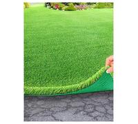 Erba Artificiale 20mm, Prato Sintetico Realistico con Fori di Drenaggio, Tappeto Erboso Esterno per Giardino, Balcone & Cani, Manto Erboso Morbido per Arredo & Animali(1x4 meters/3.3x13.1 ft)
