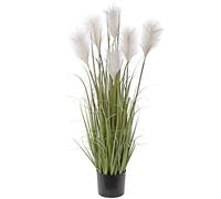 Erba artificiale di pampa, erba artificiale alta, 100 cm, piante artificiali, grandi piante artificiali, erba alta, in vaso, piante artificiali, erba solitaria, pianta decorativa, erba artificiale,