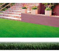 Erba artificiale - erba da 7 mm di spessore, dimensioni 2 x 5 m, facile installazione, ideale per giardini e aree ricreative, durata.