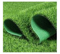 Erba artificiale, prato sintetico con fori di drenaggio e materiale PET resistente ai raggi UV, per giardino, patio, area giochi per animali domestici (3 cm, 50 x 60 cm)