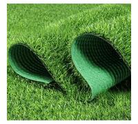 Erba artificiale, prato sintetico con fori di drenaggio e materiale PET resistente ai raggi UV, per giardino, patio, area giochi per animali domestici (3 cm, 50 x 80 cm)