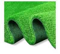 Erba artificiale realistica 20 mm altezza del pelo - prato finto dall'aspetto naturale per progetti di campo da calcio - durevole prato sintetico 2 x 10 m, perfetto per spazi esterni