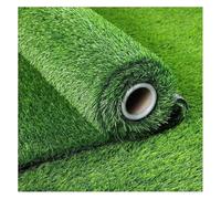 Erba artificiale, tappeto erboso realistico con altezza del pelo di 0,8 pollici, sintetico for interni ed esterni, soluzione for prato for animali domestici/cani(3X1M)