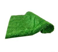 Erba artificiale verde, 1 x 1 m, tappeto erboso sintetico spesso 20 mm, per cortili esterni, aree gioco, prato, per attività da giardino (0,5 x 0,5 m)