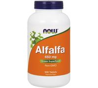 NOW Foods Alfalfa superfood 650mg - 500 tablets NOW2622