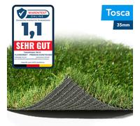 Erba Sinteica Tappto a Prato Pronto Balcone Giardino Metro Siepe Tosca 35mm Neu