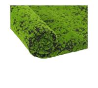 Erba Sintetica 1 M x 1 M Muschio Artificiale Prato Prato Erba Finta Tappeto Da Giardino Pavimento Esterno Decorazione Fai Da Te Adatto for La Casa, Bar Negozio Decorazione Della Parete(Green2)