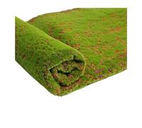 Erba Sintetica 1 M x 1 M Muschio Artificiale Prato Prato Erba Finta Tappeto Da Giardino Pavimento Esterno Decorazione Fai Da Te Adatto for La Casa, Bar Negozio Decorazione Della Parete(Green1)