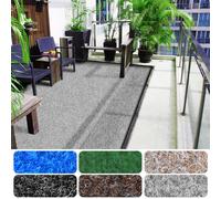 Erba Sintetica 1190g/M² Farbwunder Panno Kunstrasenteppich Grigio