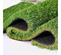 Erba sintetica da 20 mm per giardino, patio e balcone, tappeto erboso sintetico per prato, paesaggio e patii, dimensioni 2x3 m per una facile installazione e manutenzione, resistente e N
