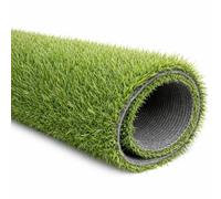 Erba Sintetica da Esterno - GALEONE | Filamenti 28 mm | Dimensioni Personalizzabili | Prato Finto Realistico, Drenante e Resistente UV | Morbido al Tatto - Effetto Naturale - Uniforme Professionale