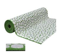 Erba Sintetica Effetto Pietre Sassi Tappeto Pavimento Prato Sintetico Ciottoli Drenante 1x8 Mt