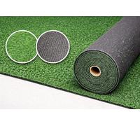 Erba Sintetica Made in Italy 7mm - Tappeto Prato Artificiale Drenante Antiscivolo per Terrazzo, Balcone, Giardino e Esterni - Facile da Posare - Vari Formati (2 x 3 metri)