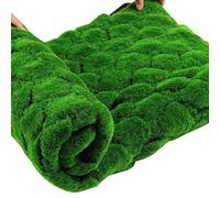 Erba Sintetica per Esterno, 1 m * 1m tappetino di paglia verde latte verde moquette tappeto falso erboso casa giardino muschio casa Erbetta Sintetica per Esterno(A)