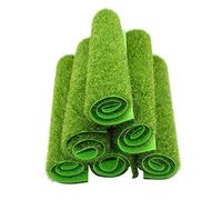 Erba Sintetica per Esterno, 1 pz 15/30 cm erba tappetino verde prati artificiali tappeti tappeti tappeti finti sottili da giardino muschio per la decorazione di nozze del pavimento della casa Erbetta