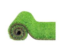 Erba Sintetica realistica con Fori di drenaggio,Erba Artificiale dall'aspetto Naturale, Tappeto di Erba Sintetica Morbida,per Giardino, Prato, Patio, Balcone(1x6m/3x20ft)