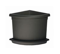 Erba SOTTOVASO Decor Alto ANGOLARE Antracite