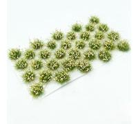 Erba statica in miniatura per paesaggio, fiori decorativi per modellini di treni e progetti architettonici (2)