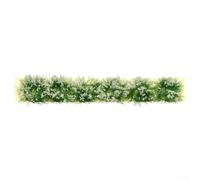 Erba statica per ciuffi con fiori di campo misti, autoadesiva, per modellismo, ferrovia, terreno di guerra, paesaggi di guerra, layout 15 g (9 bianco)