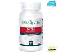 ERBA VITA BACOPA 60 caps vegetali INTEGRATORE PER MEMORIA E FUNZIONE COGNITIVA