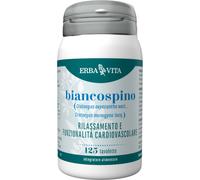 Erba Vita Integratore Biancospino 400 mg - Rilassante e cardiovascolare - 125 tavolette