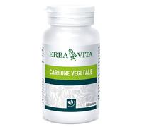 Erba Vita Monoplanta - Carbone Vegetale Integratore, 100 Tavolette