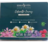 ERBA VITA COFANETTO LUXURY KIT MASCHERE VISO MONOUSO IN CELLULOSA