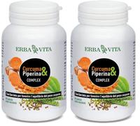 Erba Vita Curcuma e Piperina Complex (Confezione da 2)