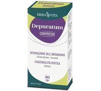 Erba Vita Depuratum 30 Compresse Integratore Detox Fegato e Funzione Epatiche