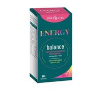 Erba Vita Energy - Balance Integratore Tonico-Adattogeno e Tono dell'Umore, 10 Stick Liquidi