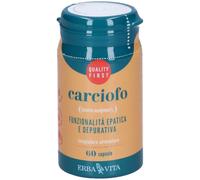 Erba Vita Monoplanta - Carciofo Integratore Funzionalità Epatica, 60 Capsule