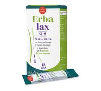 Erba Vita Erbalax Slim Pancia Piatta - Integratore per il transito e il peso corporeo, 12 stick