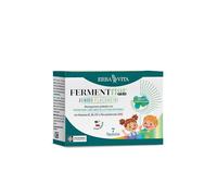 ERBA VITA Ferment Flor Pro Flaconcini Junior integratore alimentare a base di probiotici microincapsulati per il benessere della flora batterica intestinale dei più piccoli, 7 flaconcini