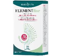 Erba Vita Fermentflor Probiotici Vivi e Attivi per Equilibrio della Flora Intestinale e Sistema Immunitario 20 Capsule