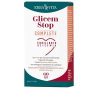Erba Vita Glicem Stop - Complete Integratore per l'equilibrio della glicemia, 60 capsule