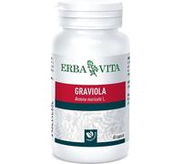 Erba Vita – Integratore alimentare di Graviola – Utile alle difese dell'organismo – 60 capsule