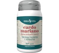 Erba Vita Group Cardo Mariano 60 Capsule - Integratore Per Il Benessere Epatico