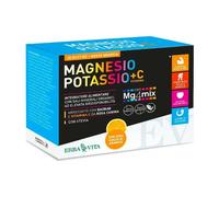 Erba Vita Group Magnesio Potassio + Vitamina C 20 Bustine Gusto Arancia - Integratore Per La Stanchezza