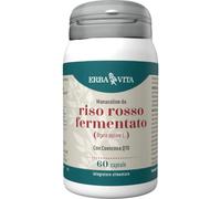 Erba Vita Group Riso Rosso Fermentato 60 Capsule - Integratore Per Il Colesterolo