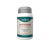 ERBA VITA Integratore Alimentare di Serenoa, 60 Capsule, Funzionalità della Prostata e delle vie urinarie