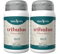 Erba Vita Integratore Alimentare di Tribulus - 60 Capsule (Confezione da 2)