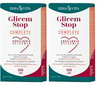 Erba Vita Integratore Alimentare Glicem Stop Complete 60 Capsule in Blister, Aiu
